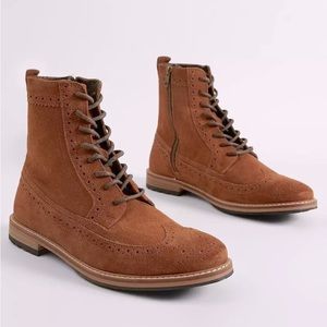 Crevo suede lace up boots